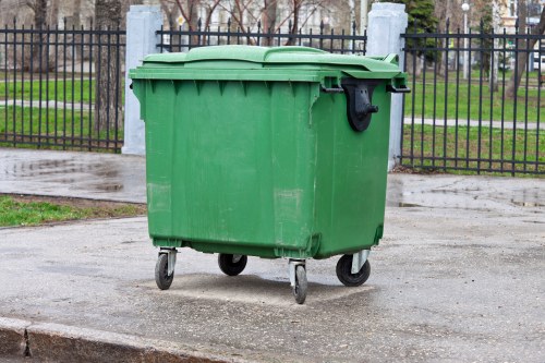 Waste removal trucks operating in Ealing